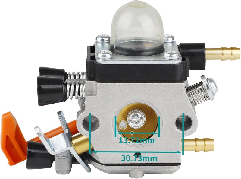 SIMPERAC BG50 Carburetor for Stihl Leaf Blower BG65 SH55 SH85 for Stihl BG50 Carburetor 4229 120 0650 Replace for 42291200608 - Image 3